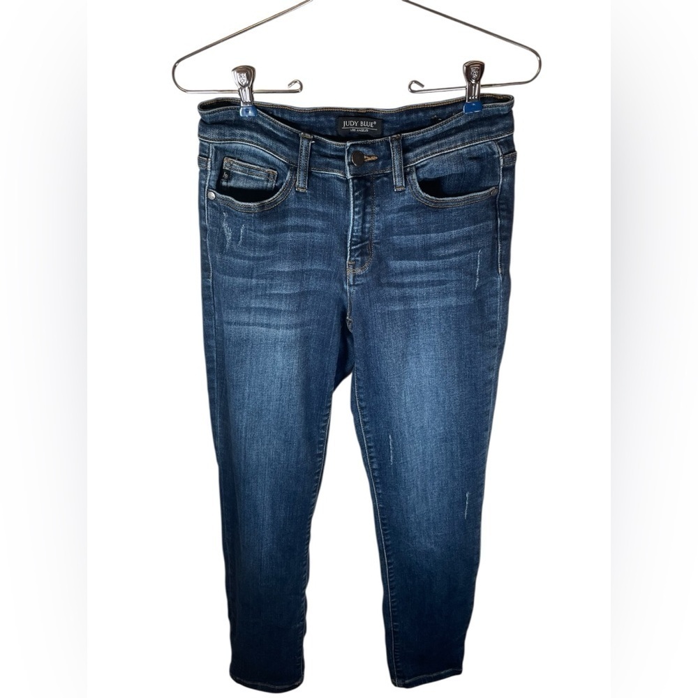 Judy Blue Dark Wash Slim Jeans JB82128DK